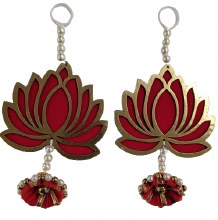 Lotus Red Hanging (2 Piece)