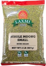 Laxmi Whole Moong Small 2 Lb