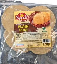 Nandi Plain Puri 20pc