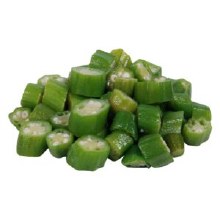 Okra Cut In A Box