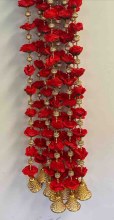 Red Rose And White String