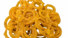 Additional picture of Saffron Jalebi 1/2 Lb