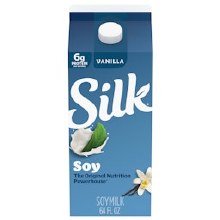 Silk Soy Milk Vanilla 64 Oz