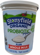 Stoneyfield Organic Yogurt 2lb