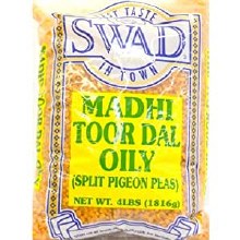 Swad Toor Dal Oily 4 Lbs