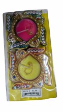 Swastik Diya 2 Pc Wax Set