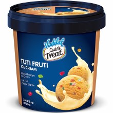 Vd Tuti Fruti Ice Cream 1 Ltr