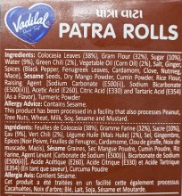 Additional picture of Vadilal Patra Rolls 454 Gm