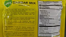 Additional picture of Vadilal Sambhar Mix 11 Oz
