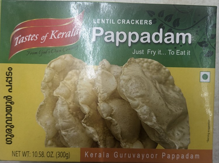Tastes Of Kerala Papadum