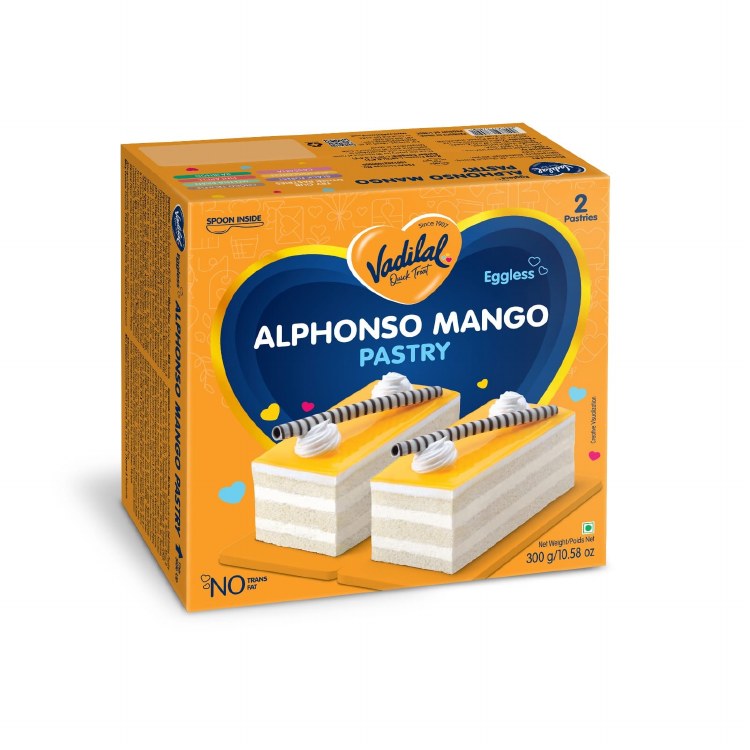 Vadilal Alphonso Mango Pastry