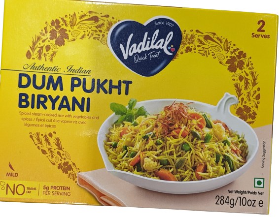 Vadilal Dum Pukht Biriyani
