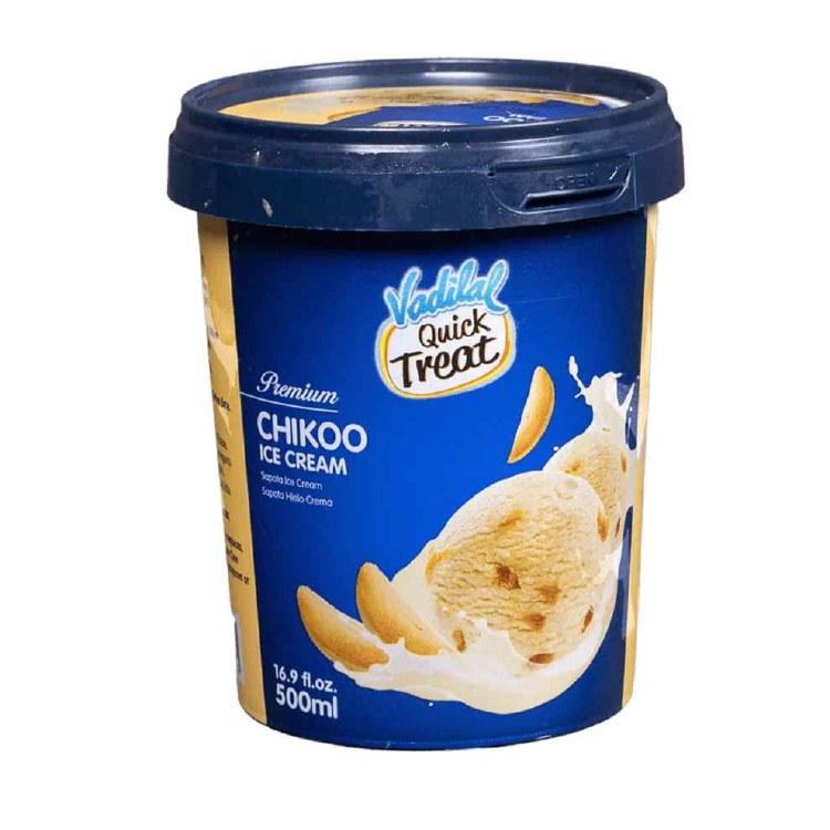 Vadilal Chickoo Ice Cream 500