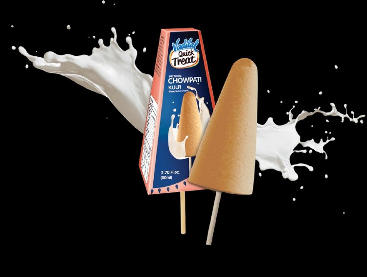 Vadilal Chowpati Kulfi 80ml.