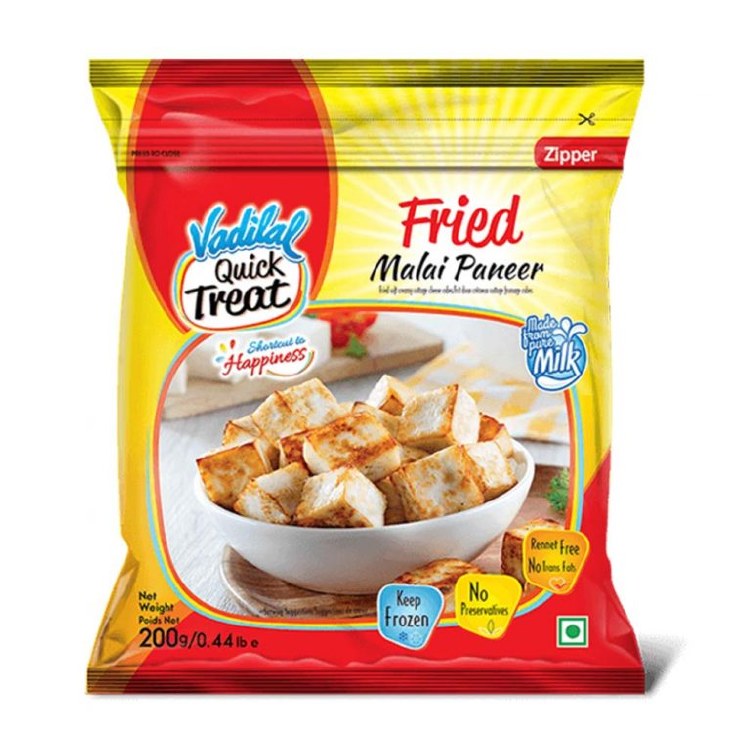 Vadilal Fried Paneer Cube 200g