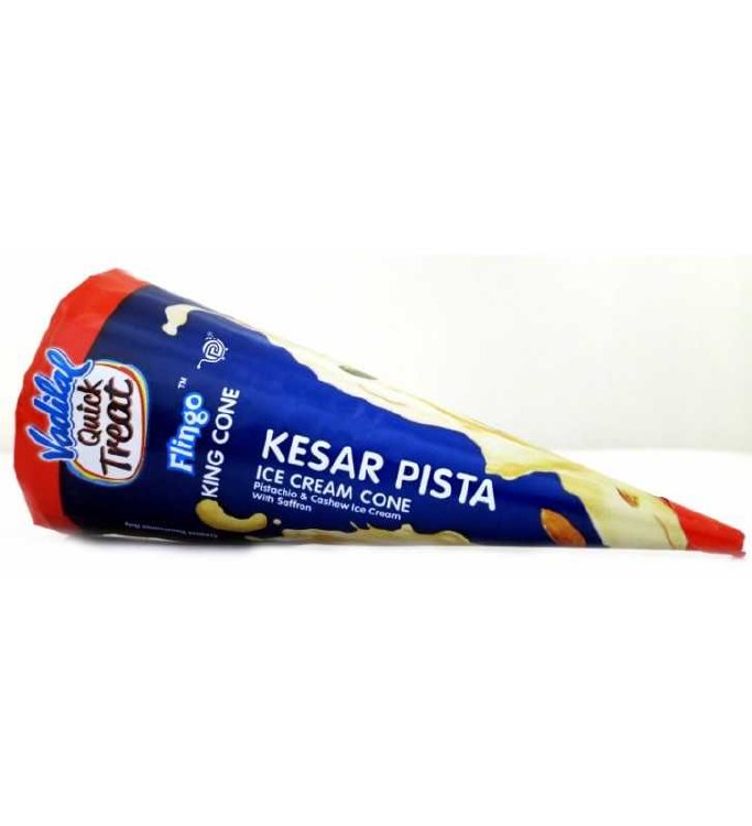 Vadilal Kesar Pista Cone