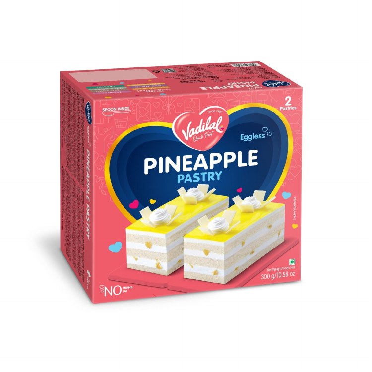 Vadilal Pineapple Pastry 300g