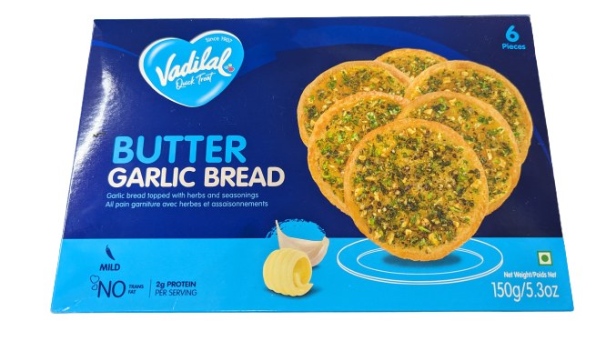 Vadilal Butter Garlic Bread 150 gm