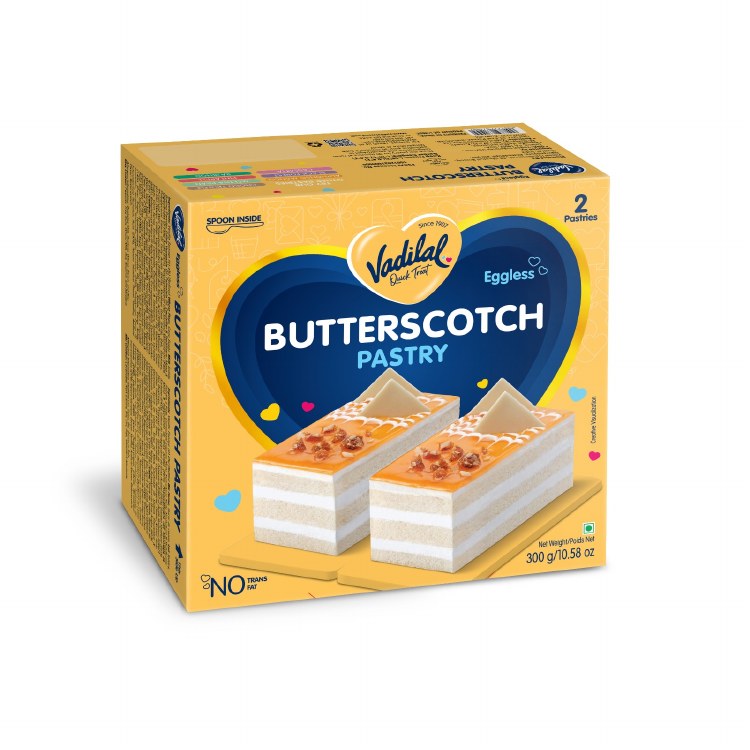 Vadilal Butterscotch Pastry