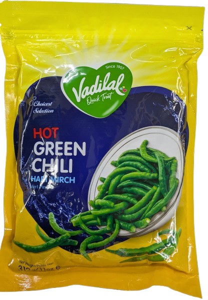 Vadilal Hot Green Chilli 11oz