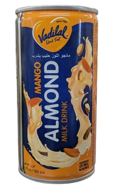 Vadilal Mango Almond Drink Can