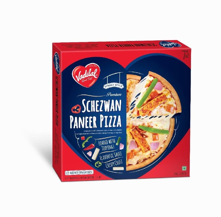 Vadilal Schezwan Paneer Pizza