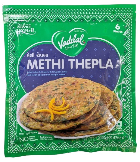 Vadilal Methi Thepla 6 Pcs