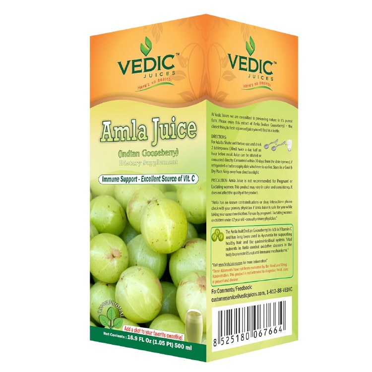 Vedic Amla Juice 500 Ml