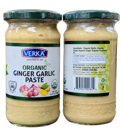 Verka Organic Ginger Garlic