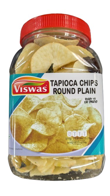 Viswas Tapioca Chips Plain