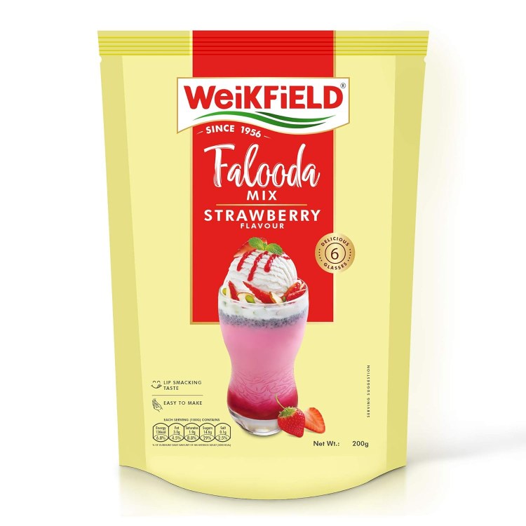Weikfield Strawberry Falooda