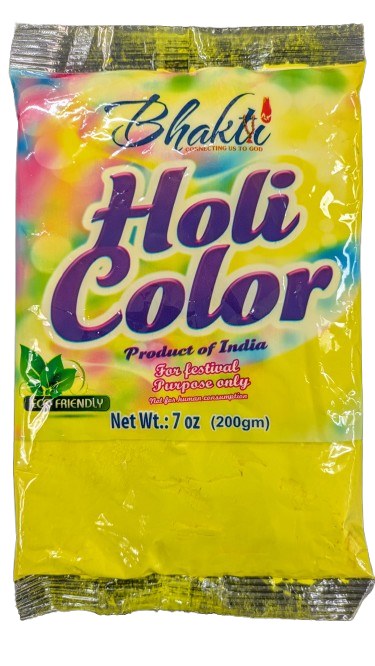 Yellow Holi Color Bhakti 200g