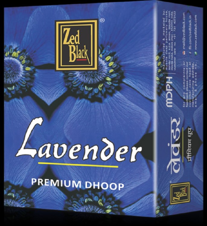 Zed Lovender Cone Dhoop