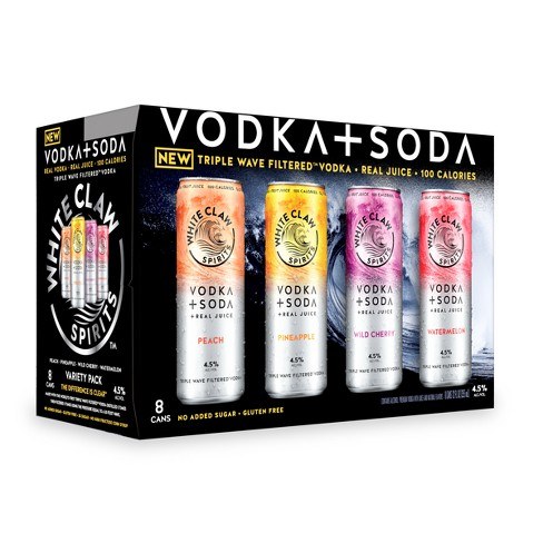 White Claw Vodka Seltzer 8pack