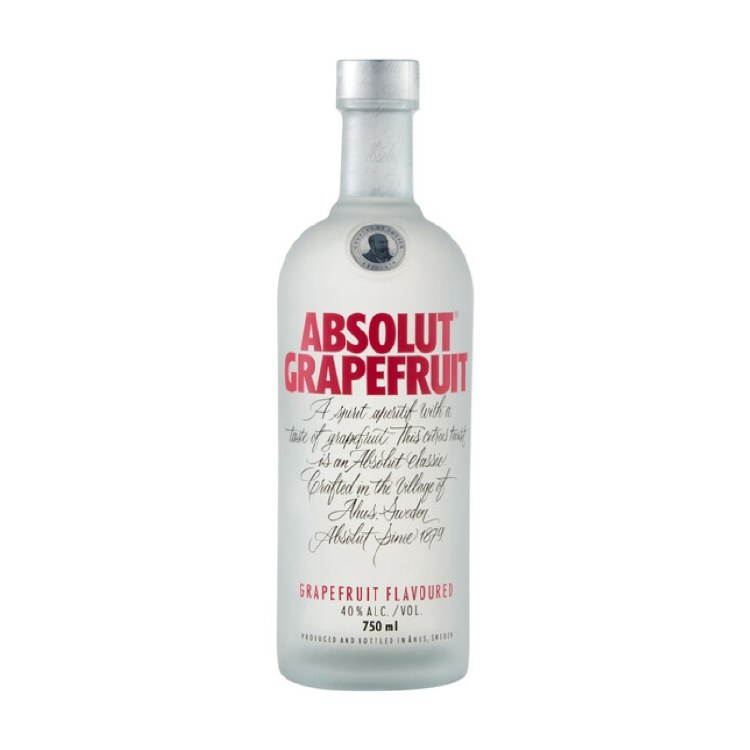 Absolut Grapefruit 750ml