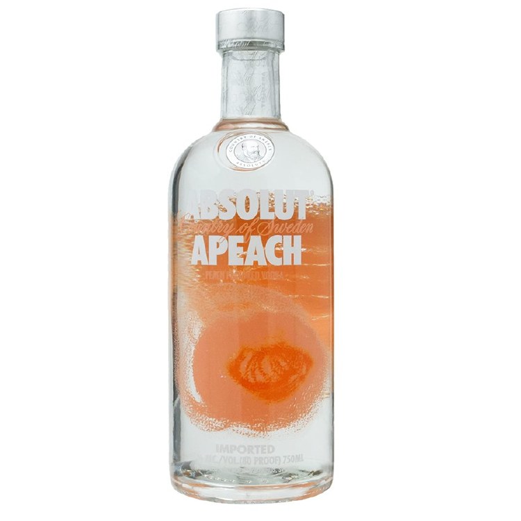 Absolut Peach 750