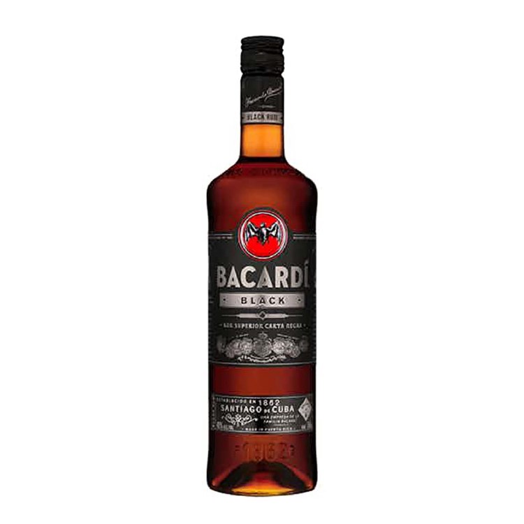 Bacardi Black Rum 750