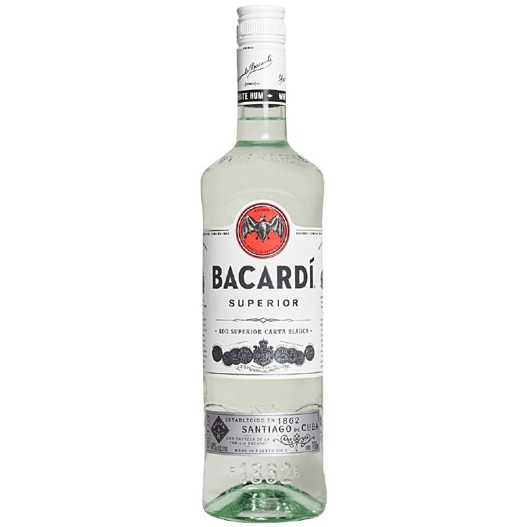 Bacardi Silver Liter