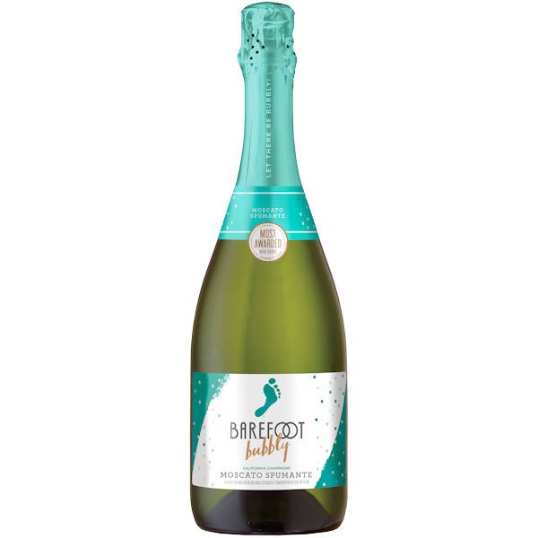 BAREFOOT MOSCATO SPUMANTE BUBBLY