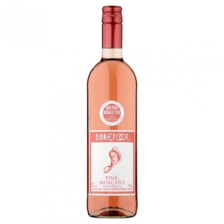 Barefoot Pink Moscato 750ml