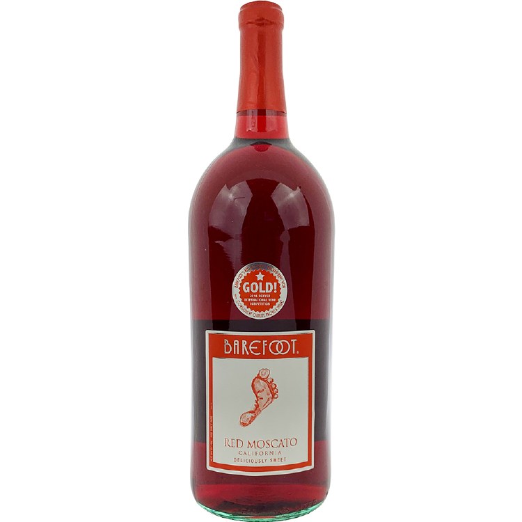 Barefoot Red Moscato 1.5l