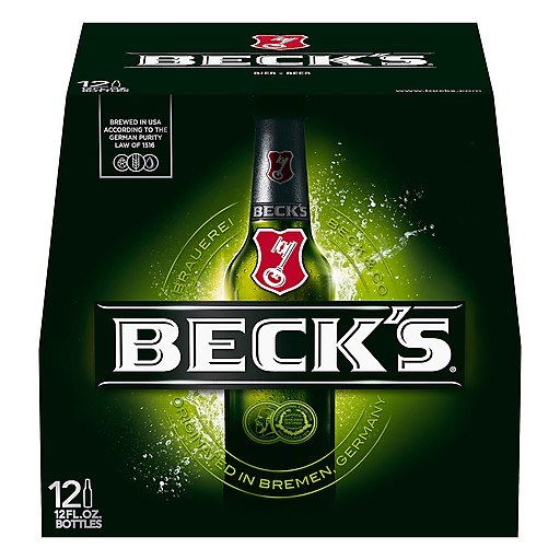 Becks Bottle 12 Pack