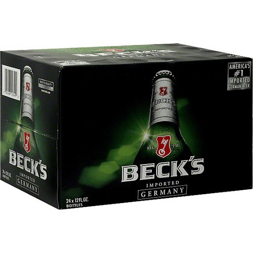Becks Bottle 24 Pack