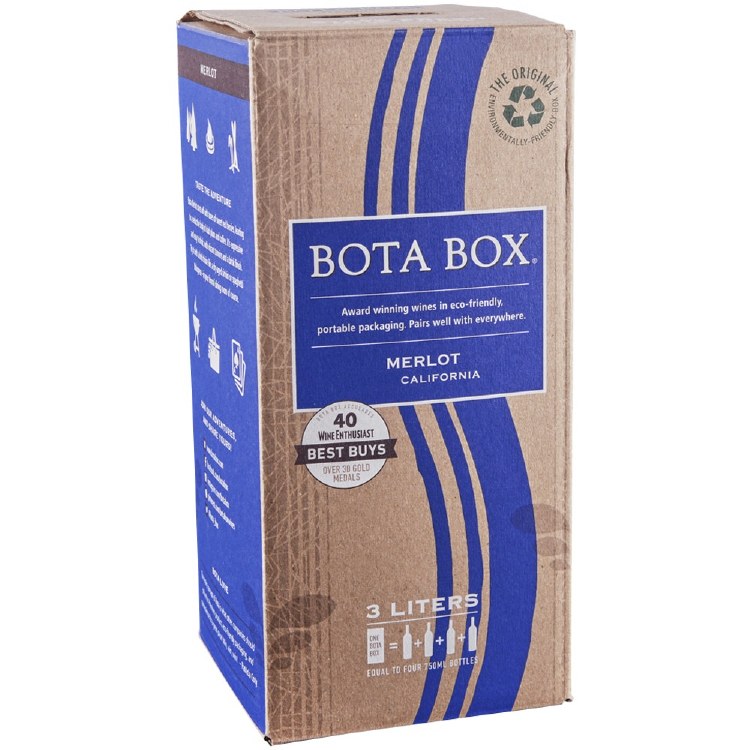 Bota Box Merlot 3 Lit