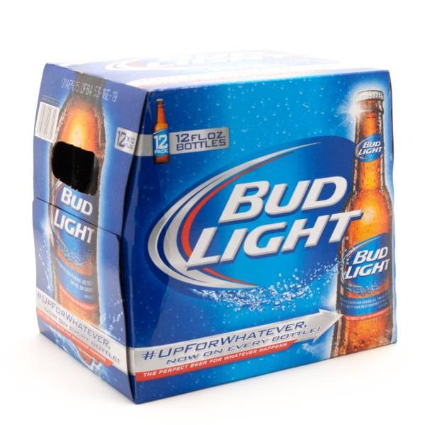 Bud Light Bottle 12 Pack