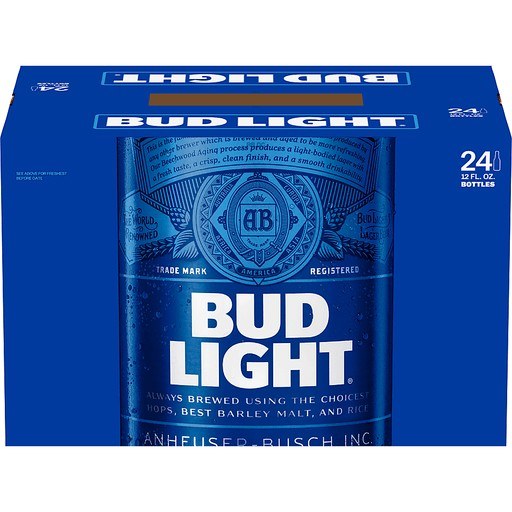 Bud Light Bottle 24 Pack