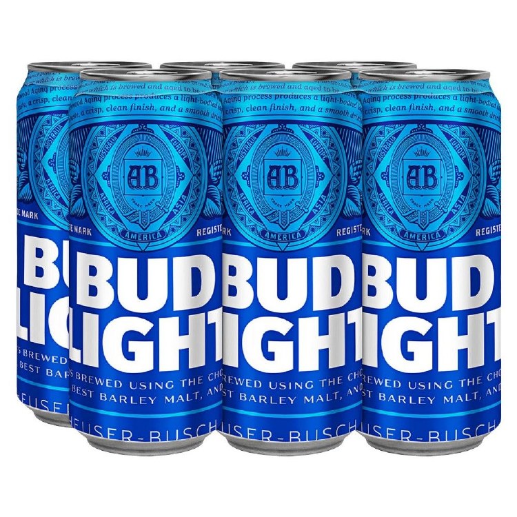 Bud Light Can 16 Oz Case