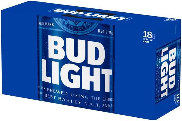Bud Light Can 18 Pack