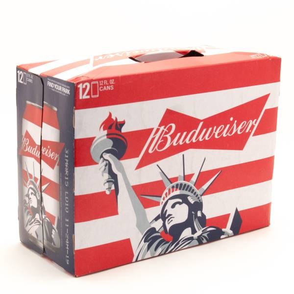 Budweiser Can 12 Pack