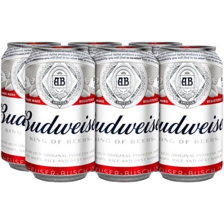 Budweiser Can 6 Pack